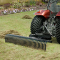 Tow Behind Dethatcher 1.8m 36 Steel Tines 3-Point Tractor