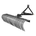 Tow Behind Dethatcher 1.8m 36 Steel Tines 3-Point Tractor