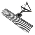 Tow Behind Dethatcher 1.8m 36 Steel Tines 3-Point Tractor