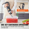Commercial Immersion Blender 350W Heavy Duty Hand Mixer