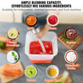 Commercial Immersion Blender 750W Variable Speed Hand Mixer