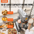 10L Commercial Food Mixer 550W Dough Mixer Stainless Steel 3Speed