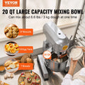 Commercial Food Mixer 18.7L 1100W Stainless Steel 3 Speed