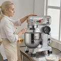 Commercial Food Mixer 18.7L 1100W Stainless Steel 3 Speed