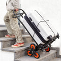 Stair Climbing Cart 100kg Folding Trolley 6 Wheels Telescoping