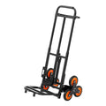 Stair Climbing Cart 100kg Folding Trolley 6 Wheels Telescoping