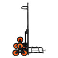 Stair Climbing Cart 100kg Folding Trolley 6 Wheels Telescoping
