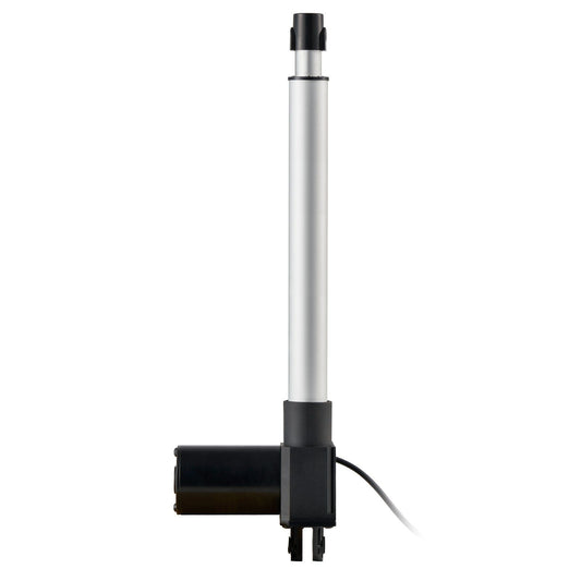Linear Actuator 12V, 12 Inch Heavy Duty 1320lbs/6000N Linear Actuator, 0.19"/s Linear Motion Actuator with Mounting Bracket & IP44 Protection for Electric Door Industrial Machinery Vessels Cargo