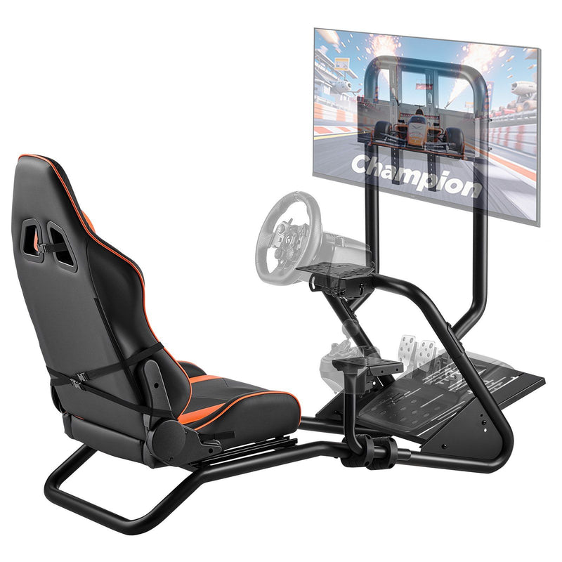 Racing Wheel Stand Heavy Duty Simulator Cockpit Fit G29 G920 T300RS