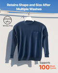 FR Long Sleeve Flame Resistant Work Shirt Navy 2XL 7oz