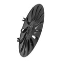 Tesla Model Y 19 Inch Hubcaps Set of 4 Matte Black Wheel Covers