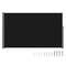 Retractable Side Awning 160x300cm Aluminium UV 30+ Black