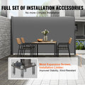 Retractable Side Awning 160x300cm Aluminium UV 30+ Privacy Screen Gray