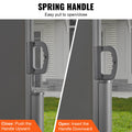 Retractable Side Awning 160x300cm Aluminium UV 30+ Privacy Screen Gray