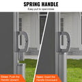 Retractable Side Awning 180x600cm Grey Polyester Patio Screen UV30+