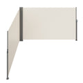 Artiss Retractable Side Awning 180x600cm Beige Outdoor Privacy Screen