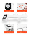 Bidet Toilet Attachment Non-Electric Dual Nozzle Adjustable Pressure