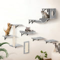 VEVOR Cat Wall Shelves Set of 6 with Hammock Jumping Boards 40kg