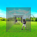 Baseball Batting Net 1676cm Portable Pitching Cage Practice Heavy Duty