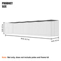 Baseball Batting Net Cage 2133cm Portable Practice Training Door Bag