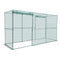 Crop Cage 3.56x1.2x1.94m Plant Protection Tent Zippered Door Garden