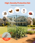 Crop Cage 1.2x1.2x1.8m Plant Protection Tent Zippered Door Garden