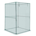 Crop Cage 1.2x1.2x1.8m Plant Protection Tent Zippered Door Garden