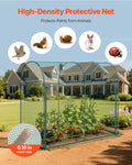Crop Cage 1.8x0.91x1.5m Plant Protection Tent Zippered Door Frame