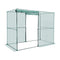 Crop Cage 2.39x1.2x1.8m Plant Protection Tent Zippered Door Garden