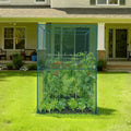 Crop Cage 2.39x1.2x1.8m Plant Protection Tent Zippered Door Garden