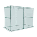 Crop Cage 2.39x1.2x1.8m Plant Protection Tent Zippered Door Garden
