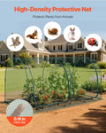 Crop Cage 2.48x1.2x1.2m Plant Protection Tent Zippered Door Frame