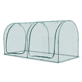 Crop Cage 2.48x1.2x1.2m Plant Protection Tent Zippered Door Frame
