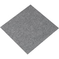 Carpet Tiles Peel Stick 12 Pack Light Grey Self Adhesive DIY Floor