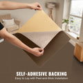 Carpet Tiles Peel and Stick 10 Pack Self Adhesive Dark Brown