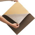 Carpet Tiles Peel and Stick 10 Pack Self Adhesive Dark Brown