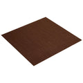 Carpet Tiles 610x610mm 20pc Self Adhesive Dark Brown Peel Stick