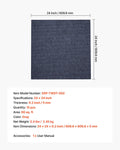 Carpet Tiles 610x610mm 15 Pack Self Adhesive Grey Peel Stick