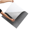 Carpet Tiles Self Adhesive 30x30cm Light Gray 9 Pack DIY
