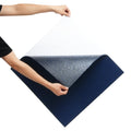 Carpet Tiles Peel Stick 15 Pack Dark Blue Self Adhesive Square