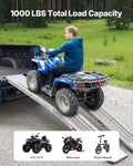 Steel Ramps 1000lbs 2Pcs ATV UTV Motorcycle Heavy Duty Loading