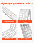 Aluminum Ramps 2000lbs 2pcs ATV UTV Motorcycle Loading Ramp