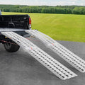 Aluminum Ramps 2000lbs 2pcs ATV UTV Motorcycle Loading Ramp