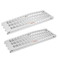 Aluminum Ramps 2000lbs 2pcs ATV UTV Motorcycle Loading Ramp