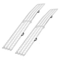 Aluminum Ramps 2000lbs 2pcs ATV UTV Motorcycle Loading Ramp