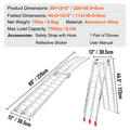 Aluminum Loading Ramp 750LBS Foldable Pickup Truck 1 Piece