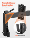 3-Point Quick Hitch 3000 Lbs 2in Receiver Cat 1 & 2 Black