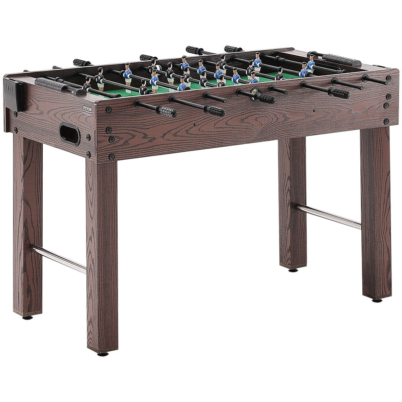 48 inch Foosball Table Indoor Full Size Soccer Game Room with Balls