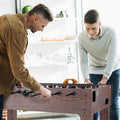 48 inch Foosball Table Indoor Full Size Soccer Game Room with Balls