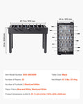 Foosball Table 121cm Standard Size Indoor Soccer Game Room